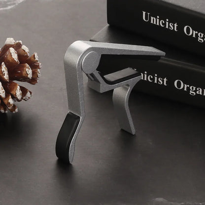 High Quality Aluminium Alloy Metal New Guitar Capo Change Clamp Key Acoustic Classic Guitar Capo for Tone Adjusting