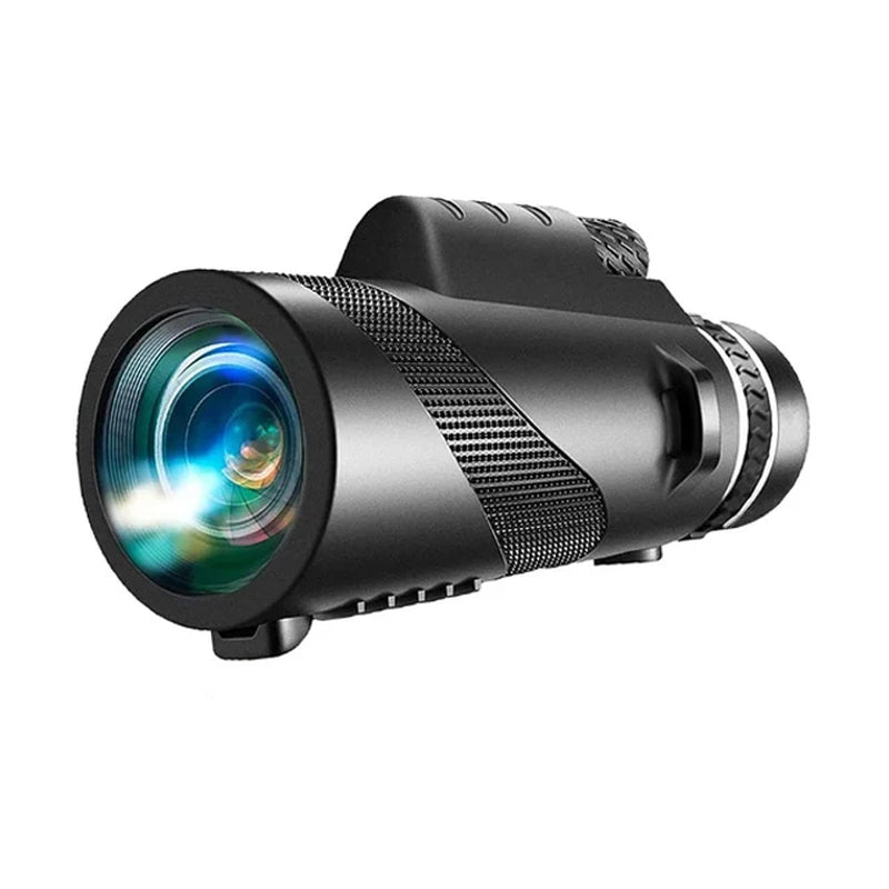 80X100 HD ZOOM Powerful Monocular Telescope Portable Binoculars Long Range Telescope Hunting Camping with Tripod Phone Clip